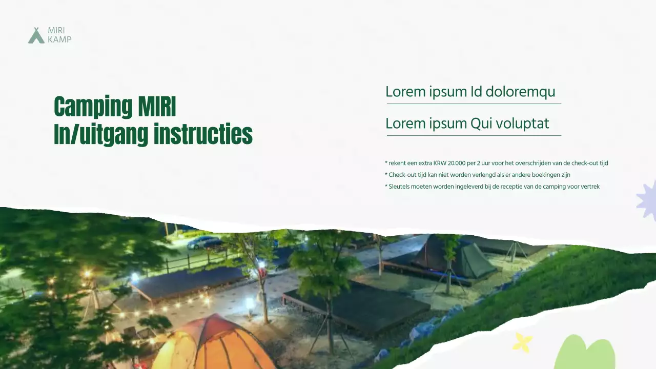 Een gids voor zomercampings in de groene natuur