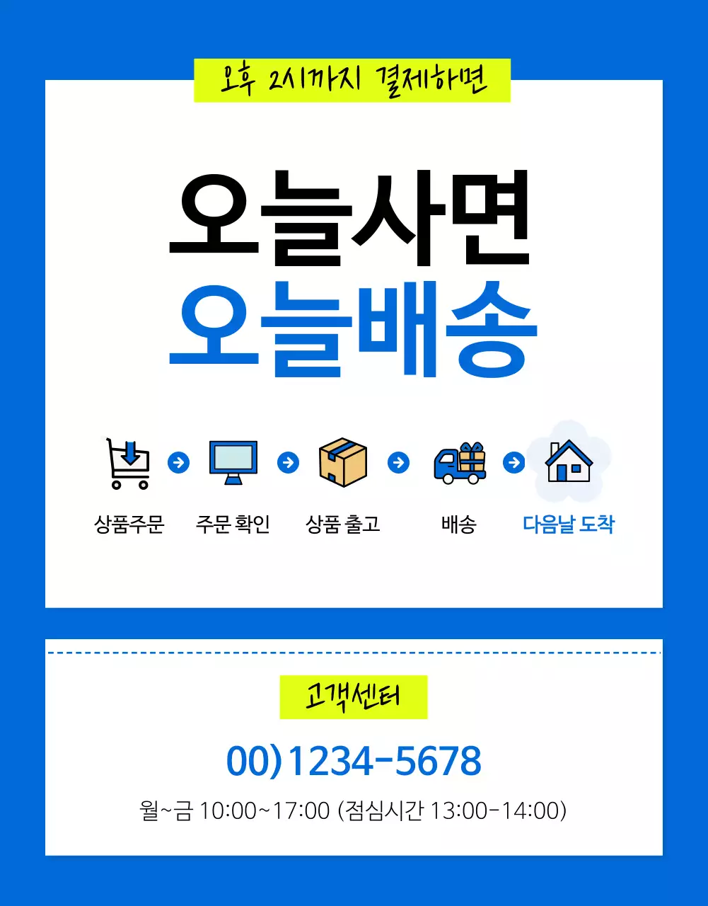 파랑의 심플한 여름 패션 에코백 설명