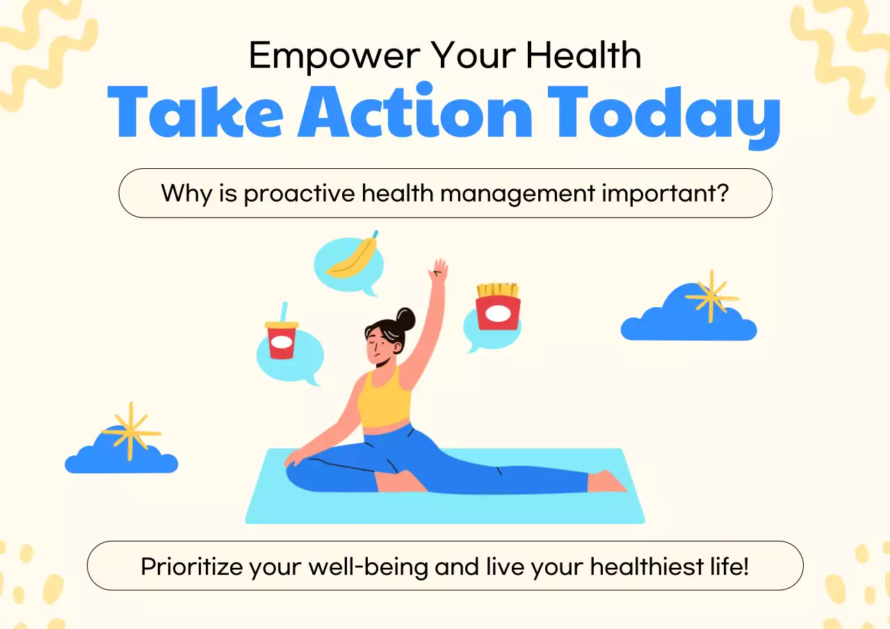 Beige Modern Health Guide Poster