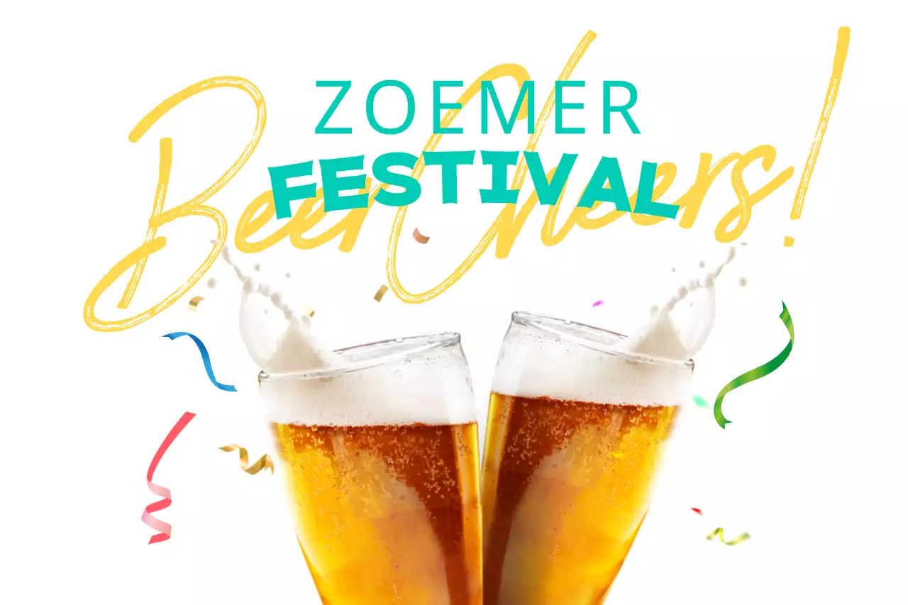 Op zomerfestivals geïnspireerde drankjes en briefpapier