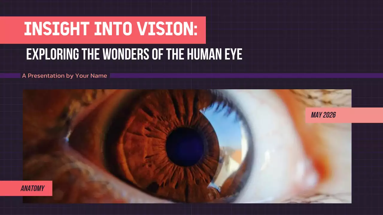 Purple Modern Anatomy Lecture Presentation