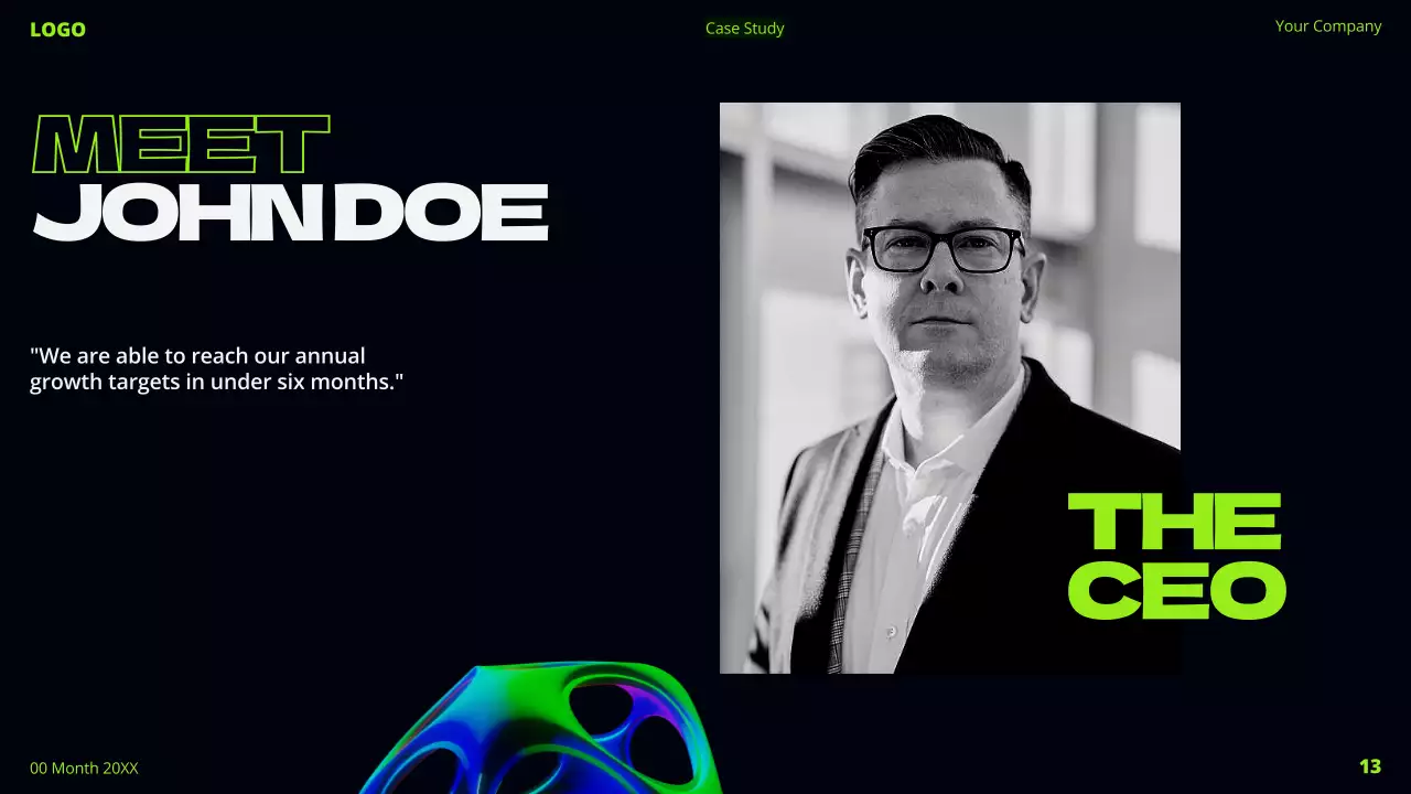 Neon Modern Sales Promotion Presentation