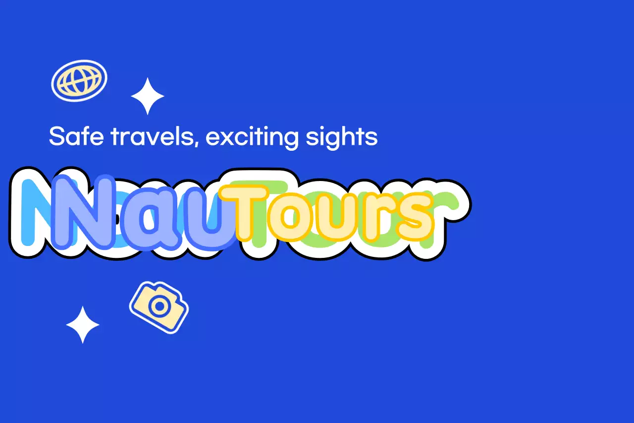 Designing a cute tour guide with a variety of icons