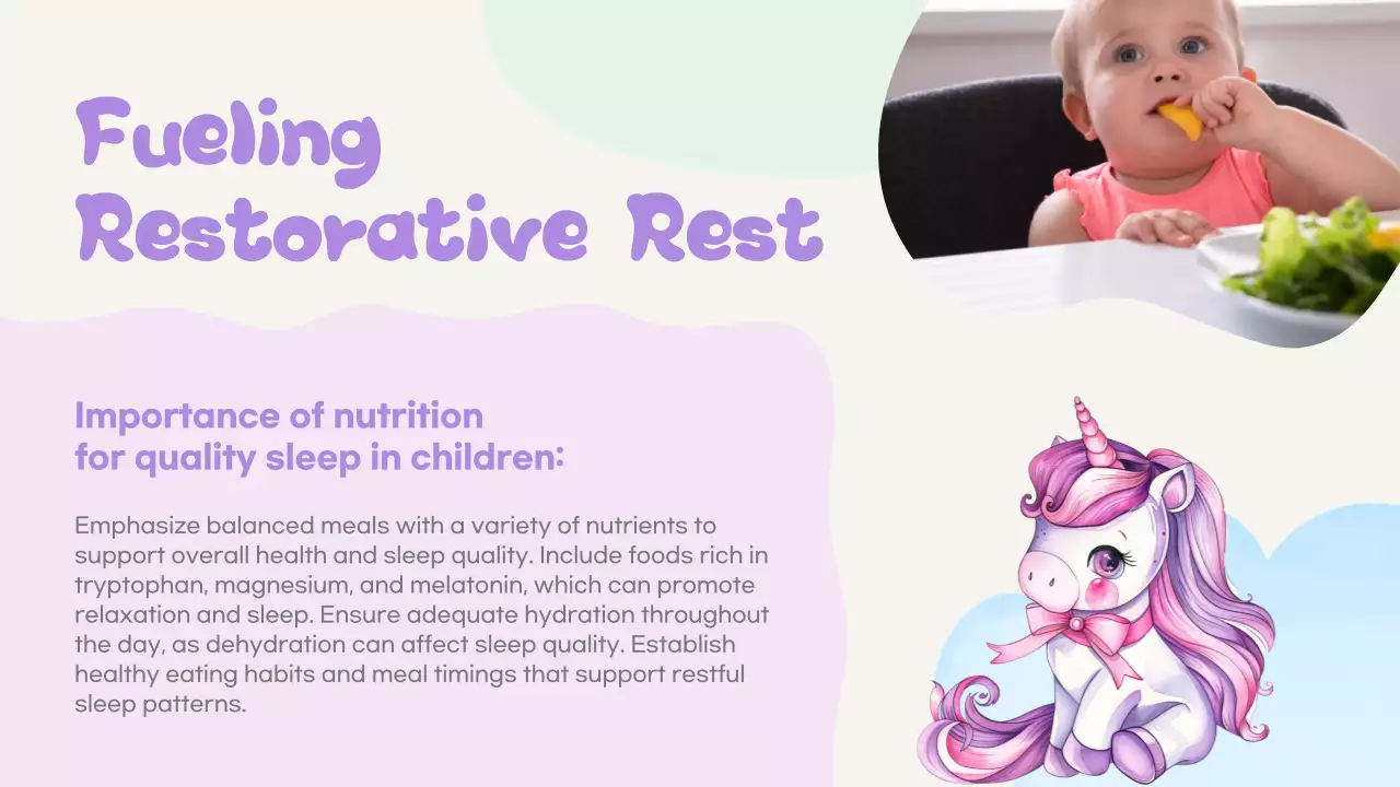 Purple Cute Sleep Guide Presentation