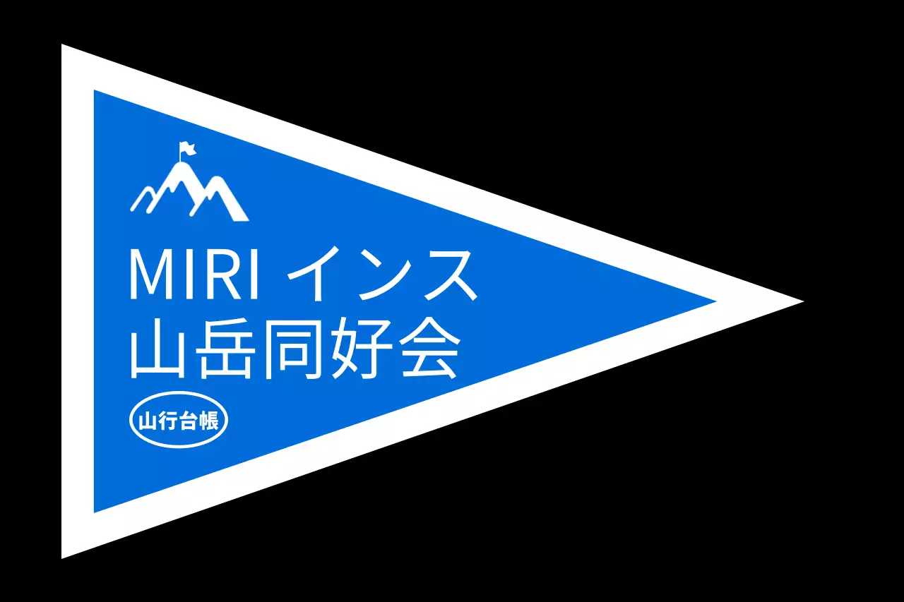 強烈な色を活用した山岳同好会のコンセプトデザイン