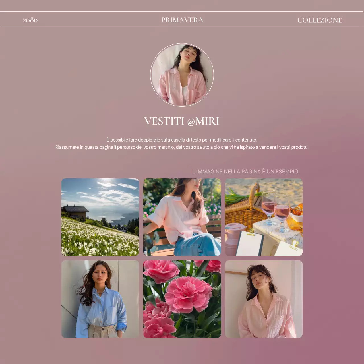 Promuovere un'introduzione alla moda di tendenza in rosa