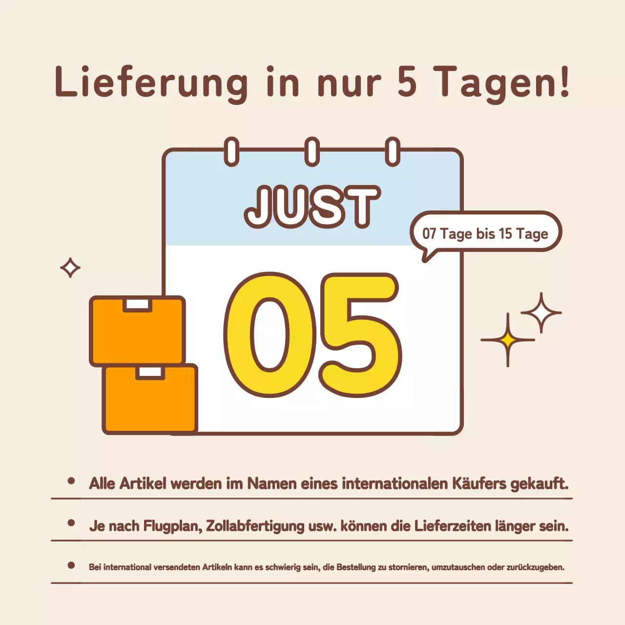 Einfache gelbe und hellblaue Social-Media-Werbung für die Jobsuche in Übersee