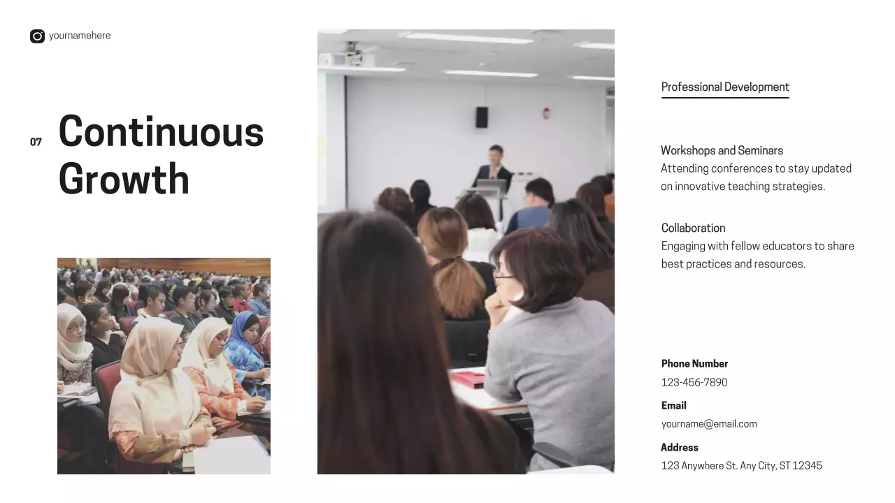 White Modern Math Promotion Presentation