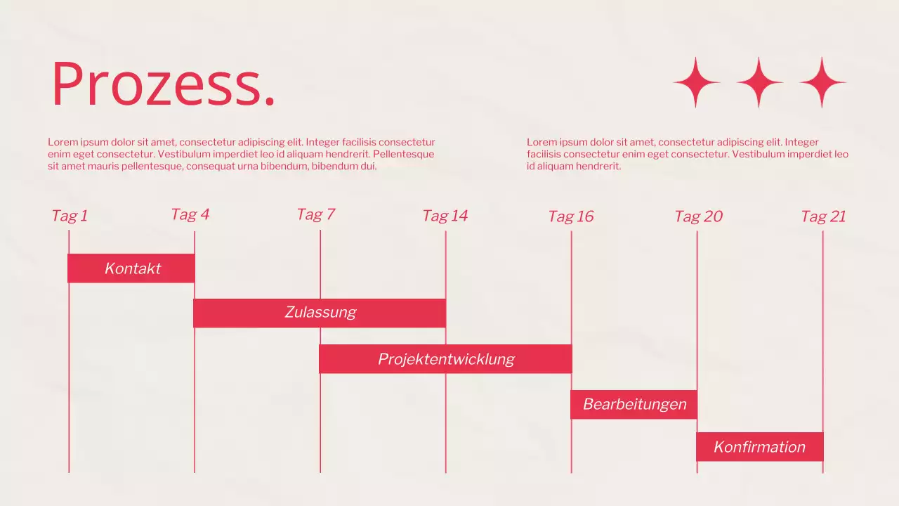 Rotes Trend-Grafikdesigner-Portfolio