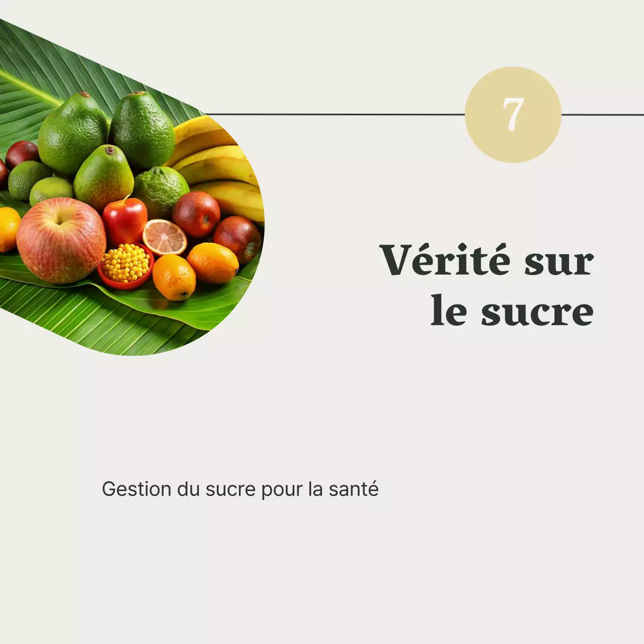 Gris et vert Guide de l'alimentation saine et du régime alimentaire