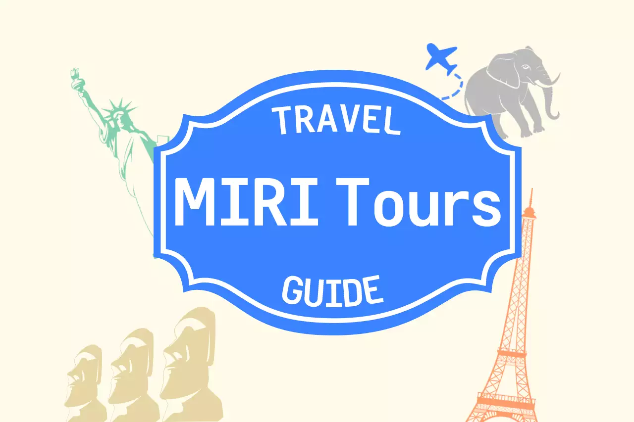 A tour guide concept in beige and blue