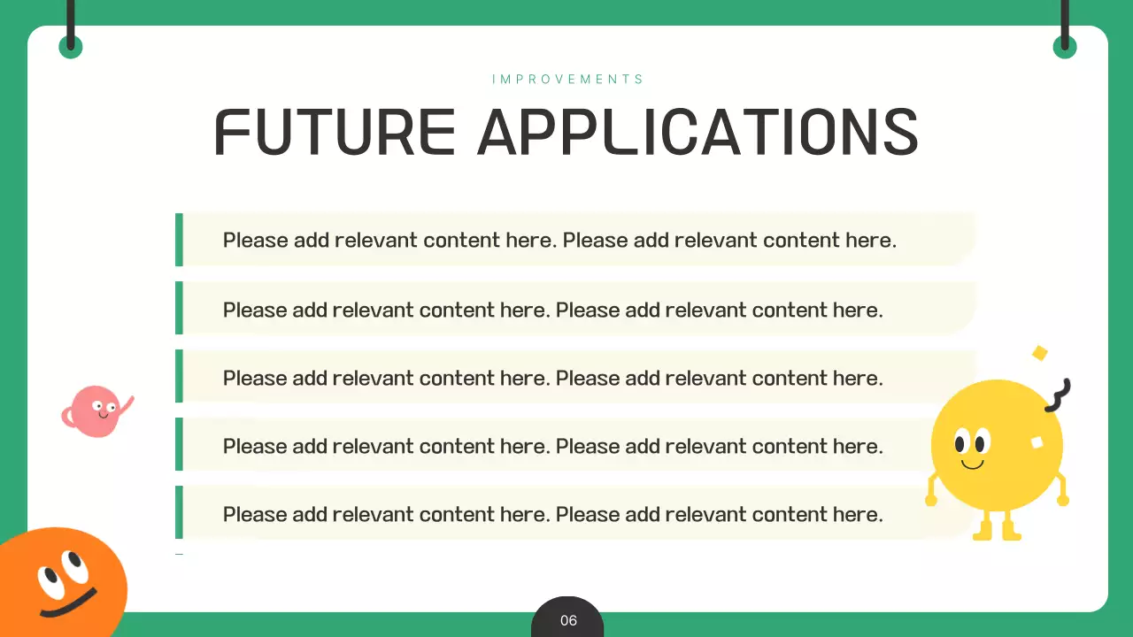 Green Playful Kids Analysis Report Presentation