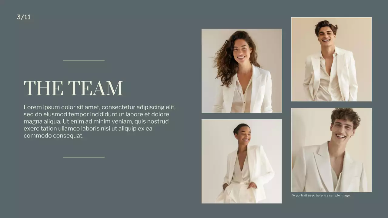 Grey Minimal Business Presentation