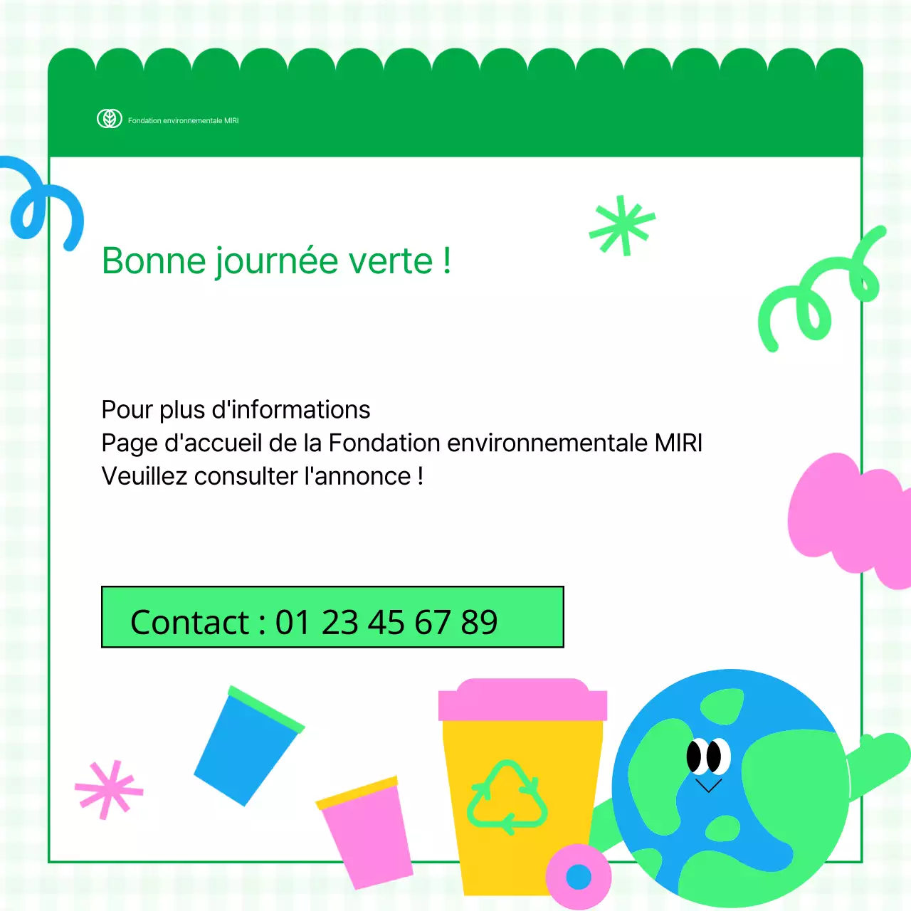 Promouvoir le recrutement d'étudiants universitaires roses et verts volontaires pour l'environnement