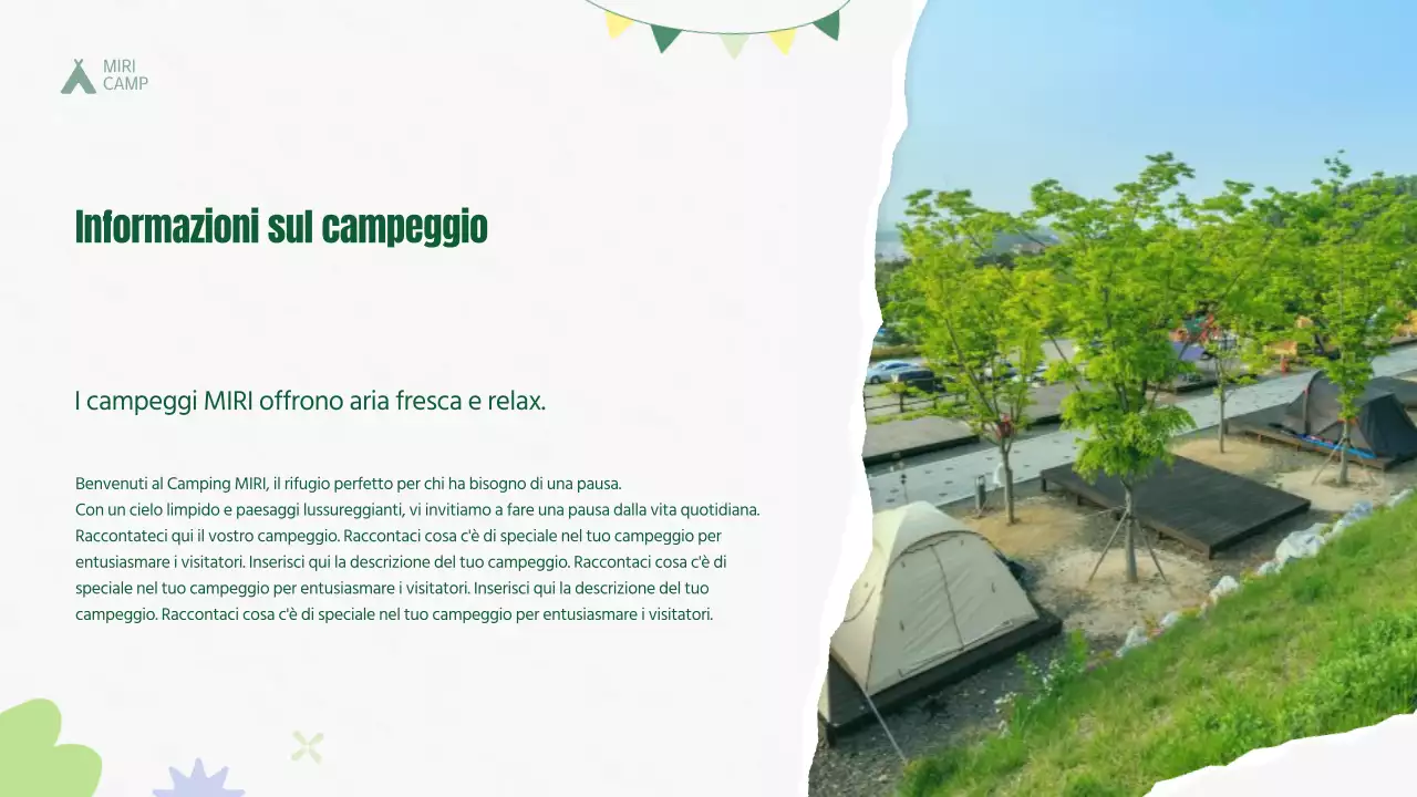 Guida ai campeggi estivi nel verde