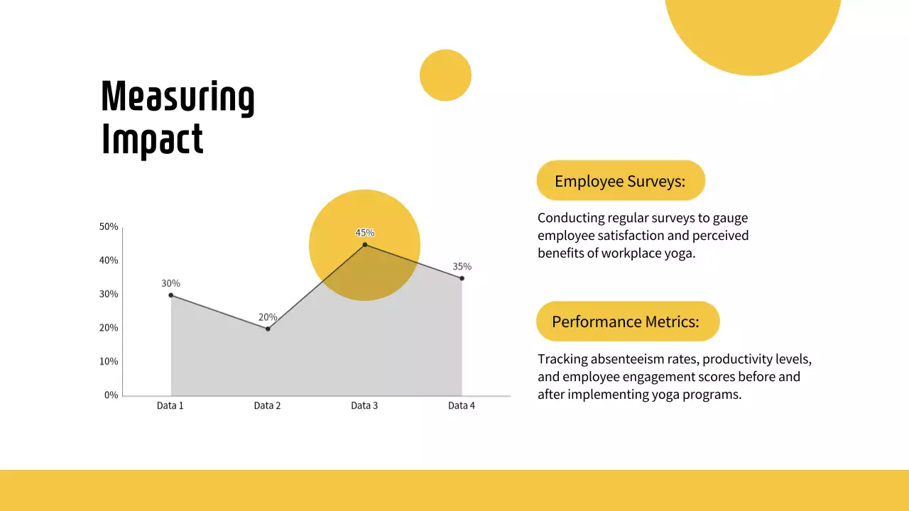 Yellow Modern Yoga Guide Presentation