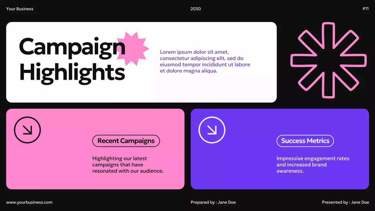 Black Blue Pink Modern Geometric Bento Box Brand Identity Guidelines Instruction