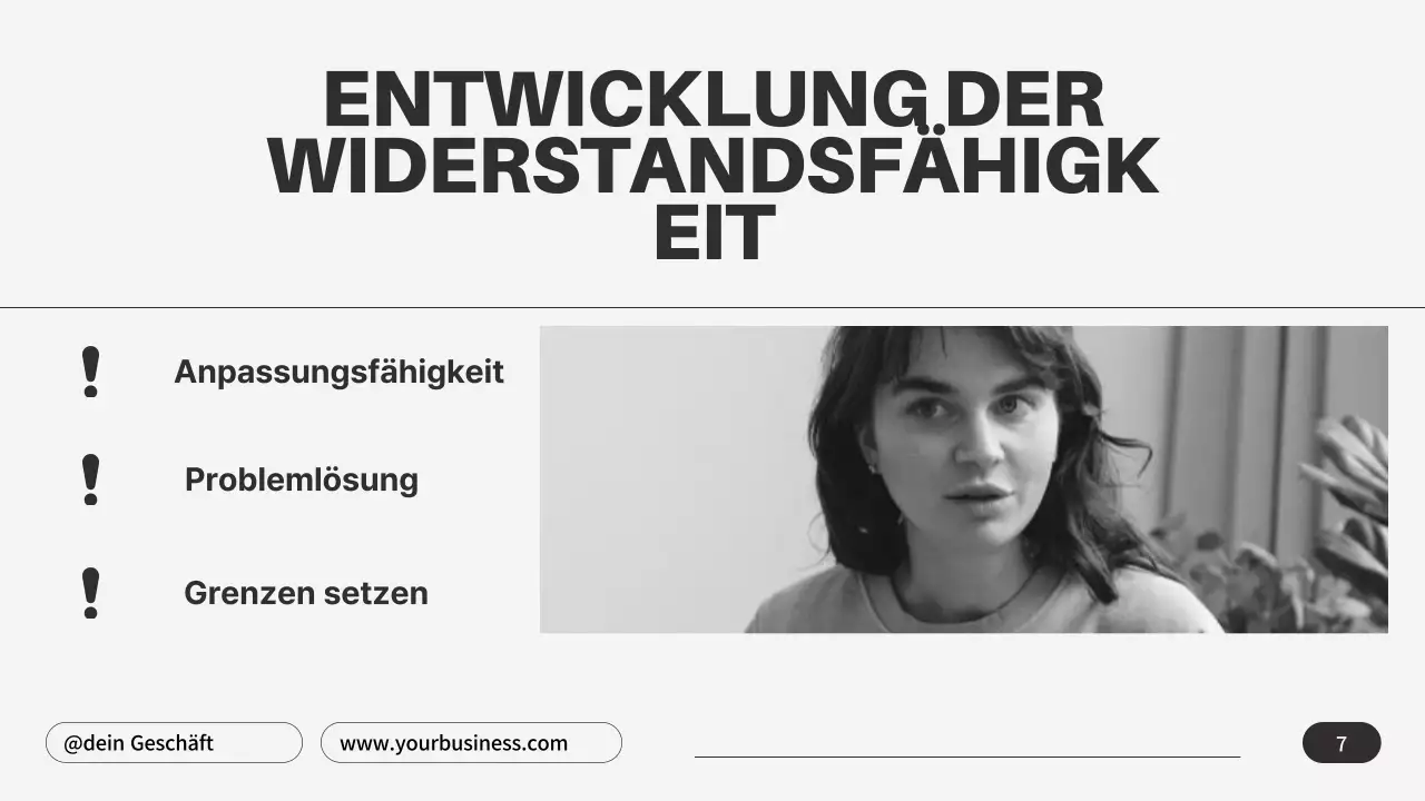 Grau Schwarz Minimalistisch Emotionales Burnout Tipps