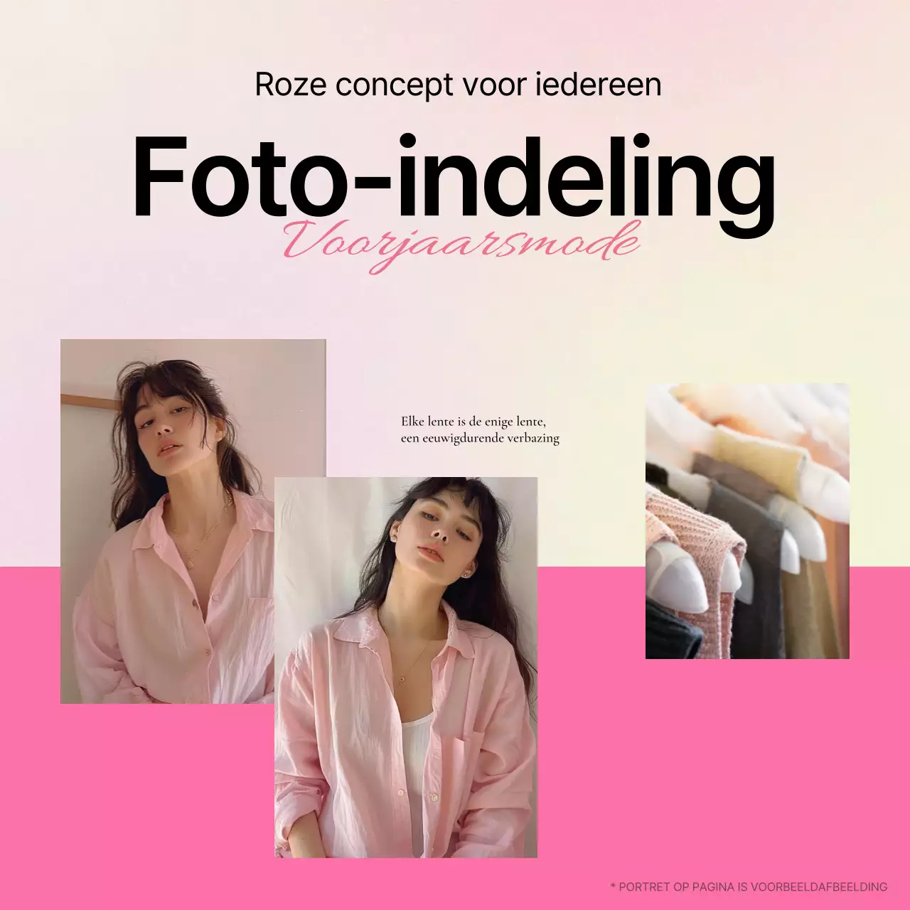 Promoot een kitscherige modeopmaak in roze