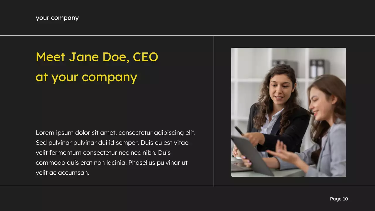 Yellow Modern Sales Promotion Presentation