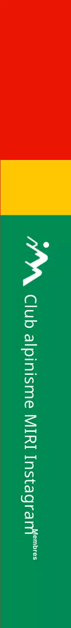 Conception d'un club de montagne utilisant des couleurs vives