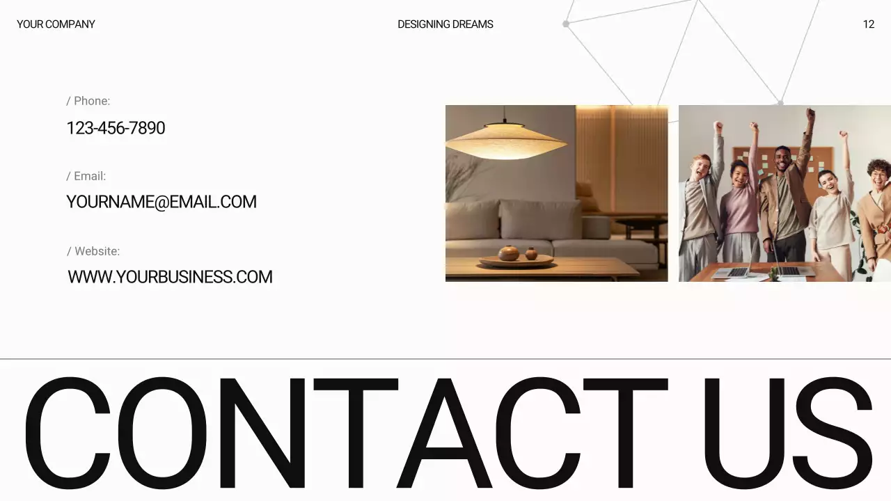 Beige Minimalist Interior Presentation