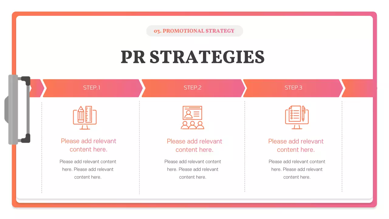 Orange Modern Marketing Report Presentation