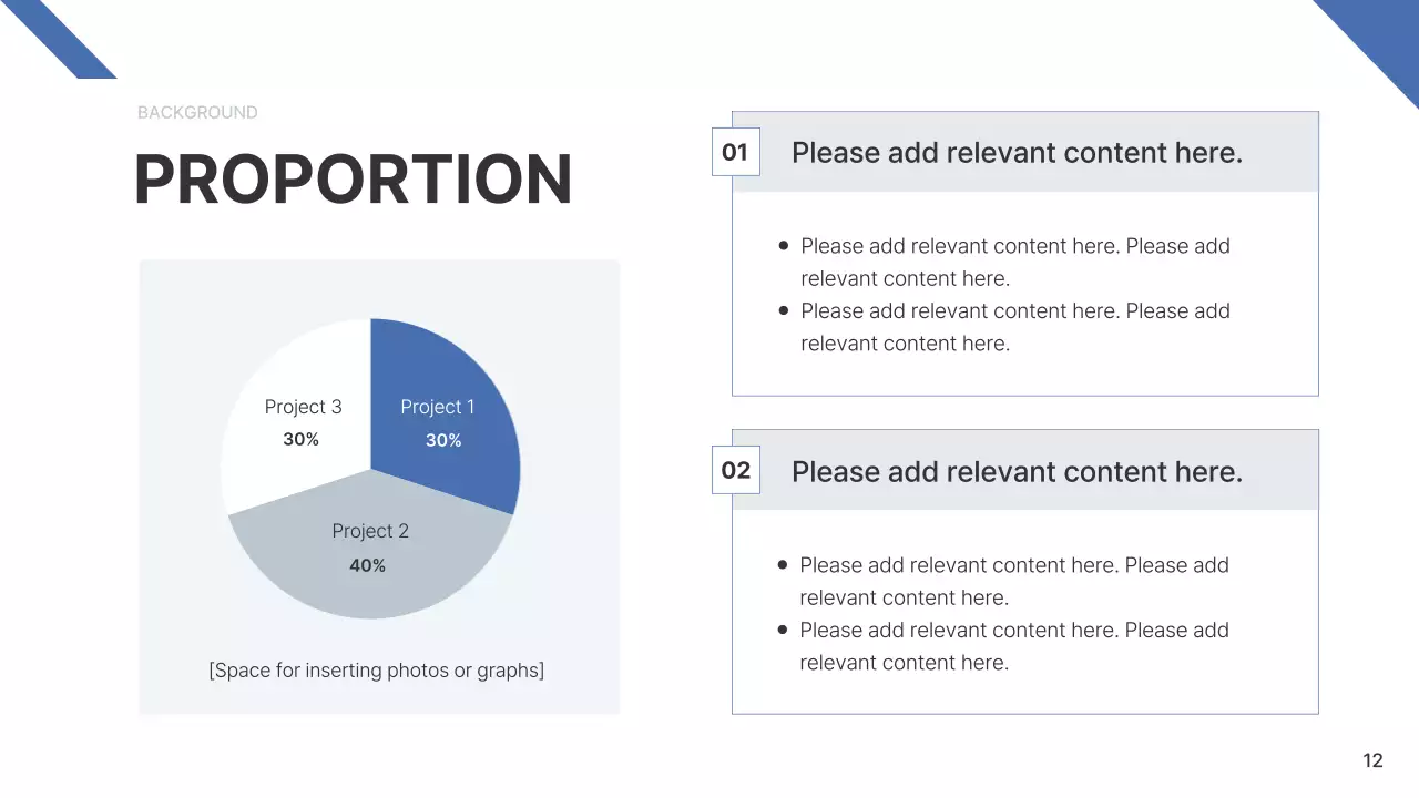 Blue Modern Company Report Presentation