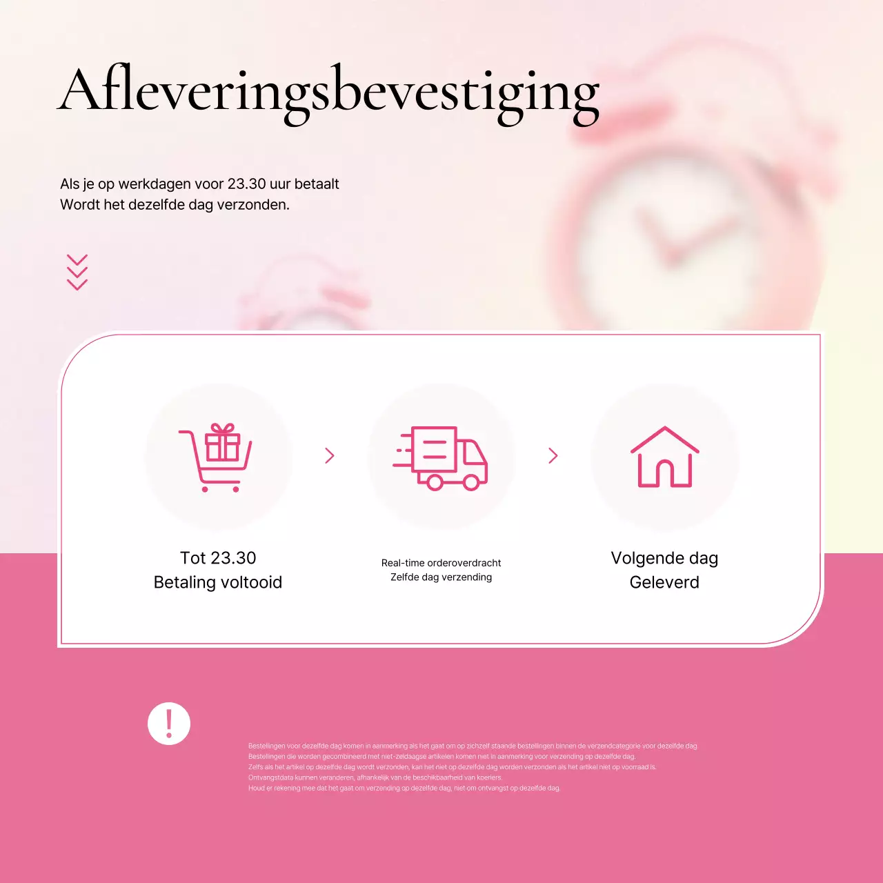 Promoot het trendy fashion statement van roze