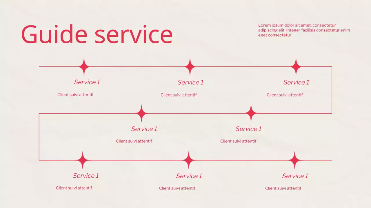 Portefeuille du graphiste Red Trend