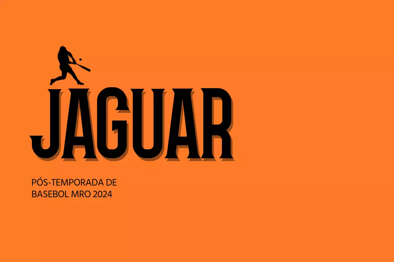Desenho desportivo forte com o nome de uma equipa de basebol