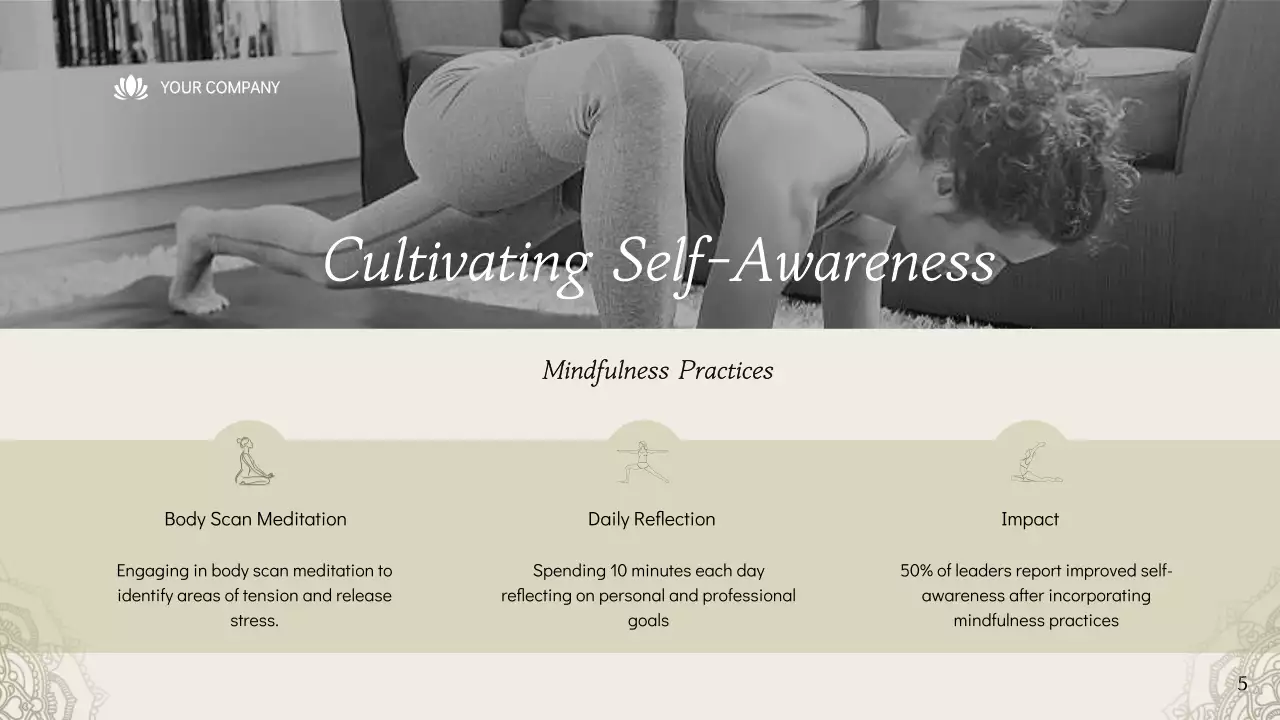 Beige Minimal Yoga Guide Presentation