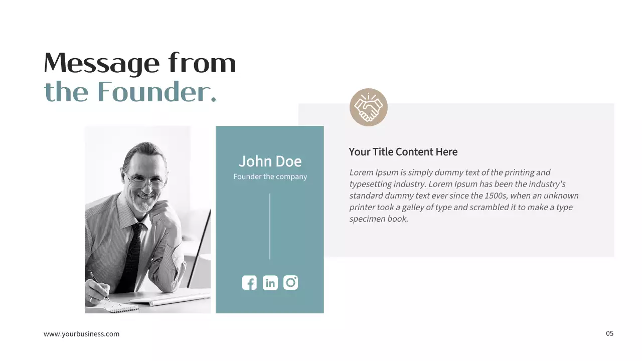 티엘 미니멀 비즈니스 프레젠테이션