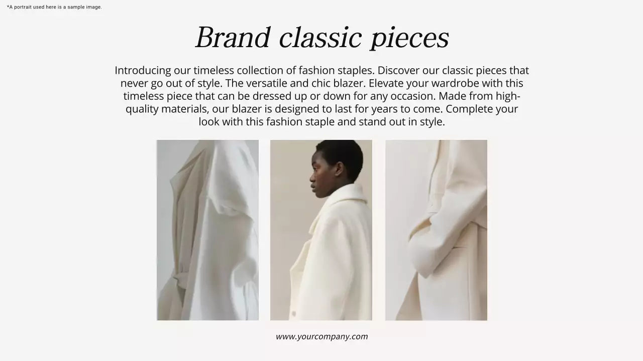 White Elegant Brand Presentation