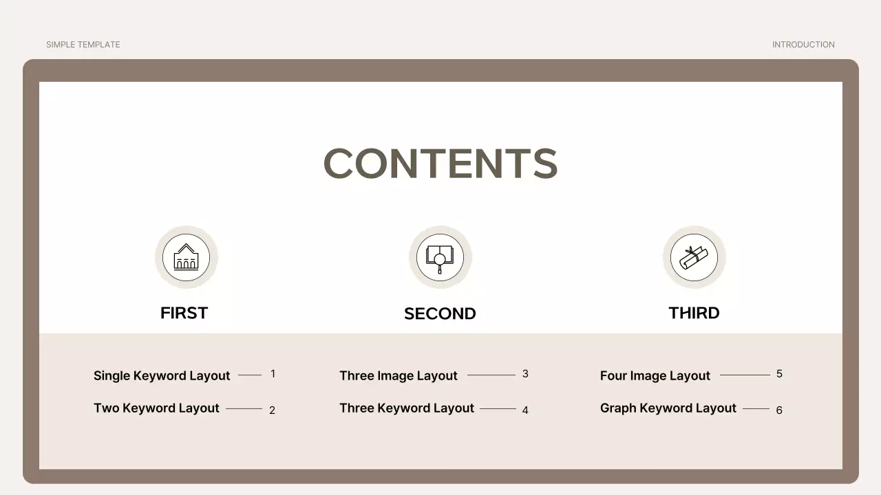 Beige Simple Business Presentation