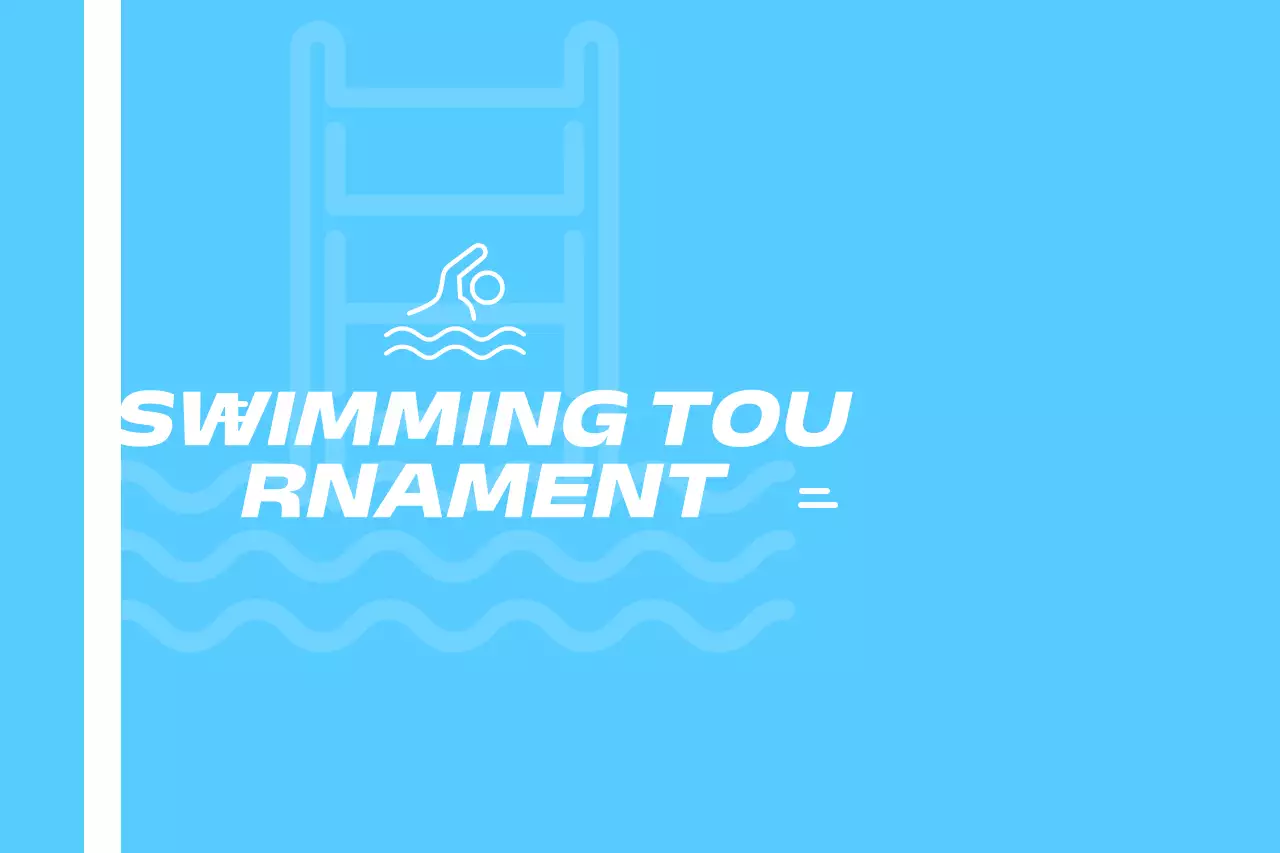 Simple sports competitions with sports icon illustrations