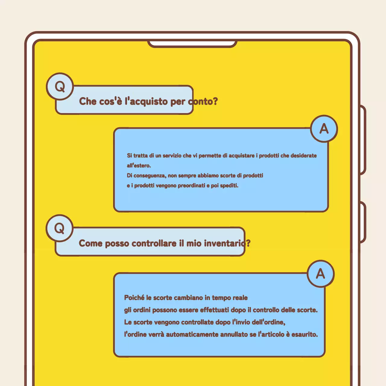 Semplice promozione sui social media per la ricerca di lavoro all'estero in giallo e azzurro