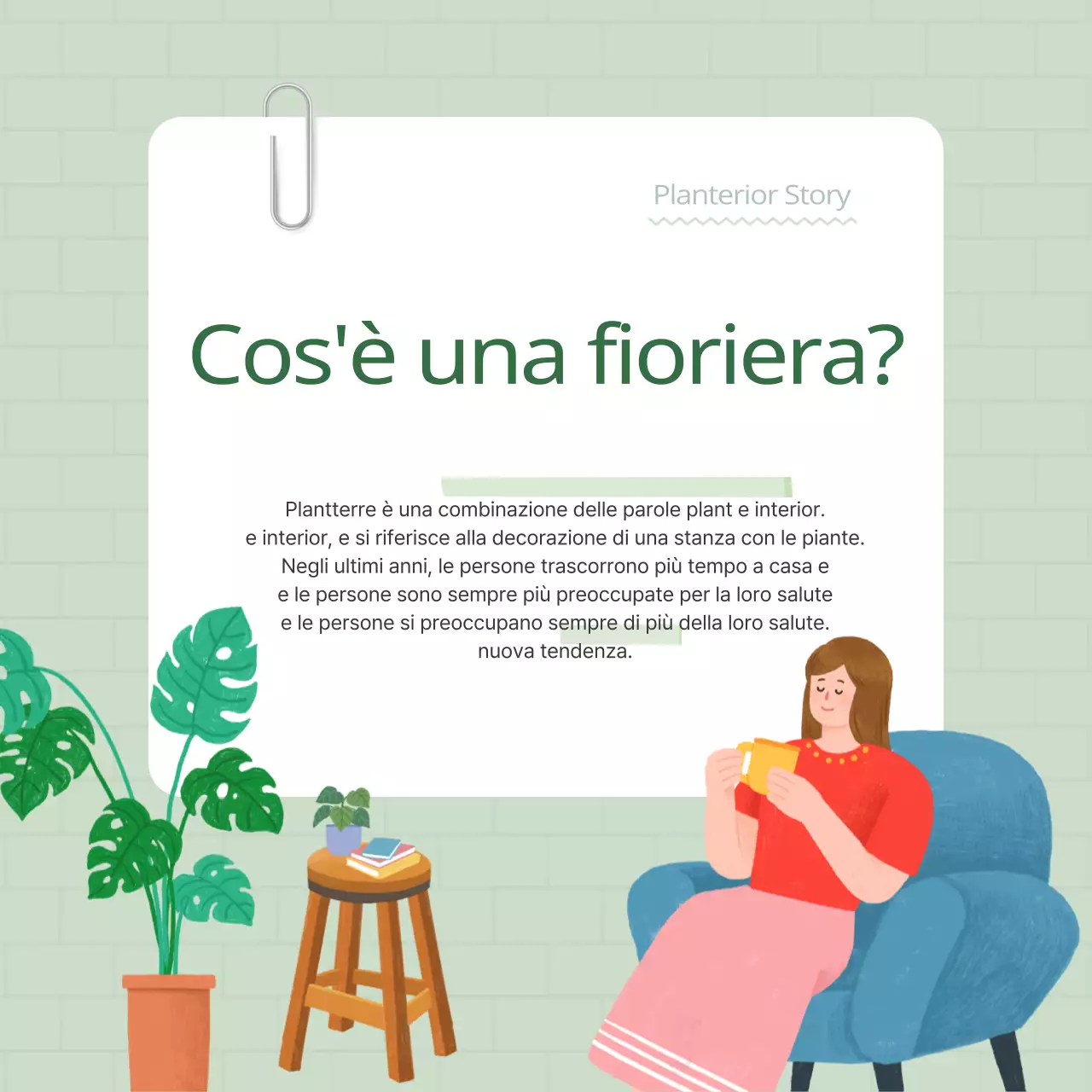 Promuovete il vostro terrier vegetale verde e bianco