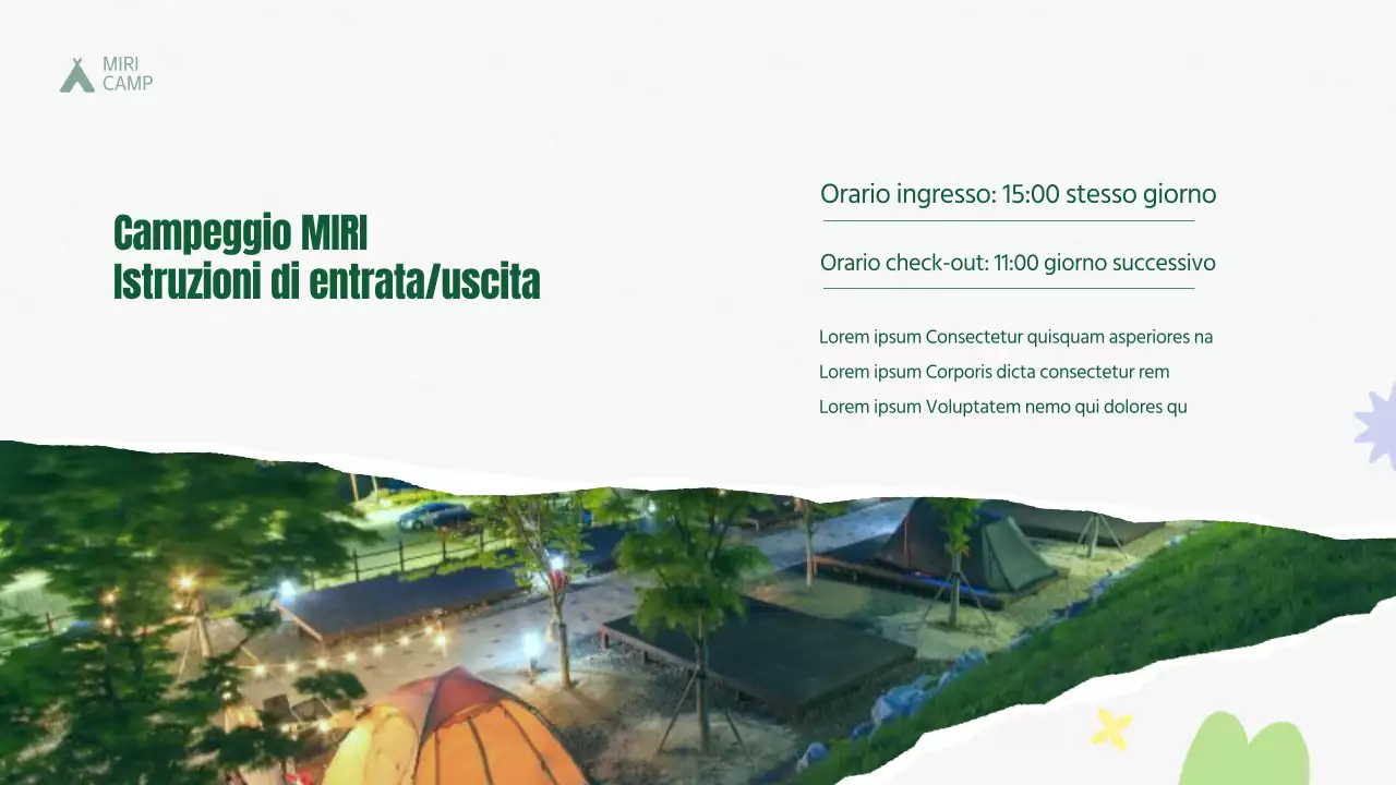 Guida ai campeggi estivi nel verde