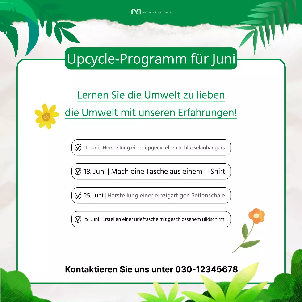 Ein Leitfaden für Upcycling im Grünen
