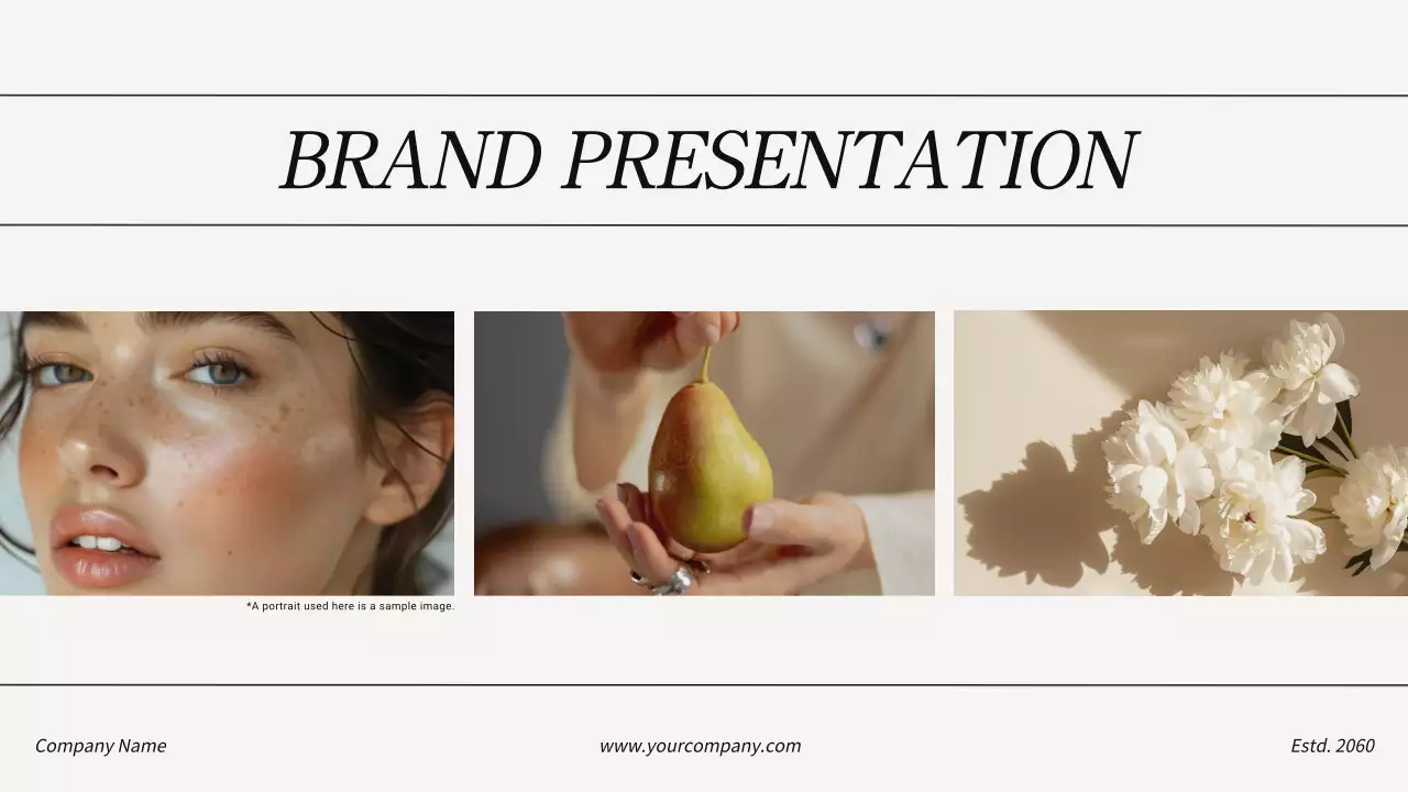 White Elegant Brand Presentation