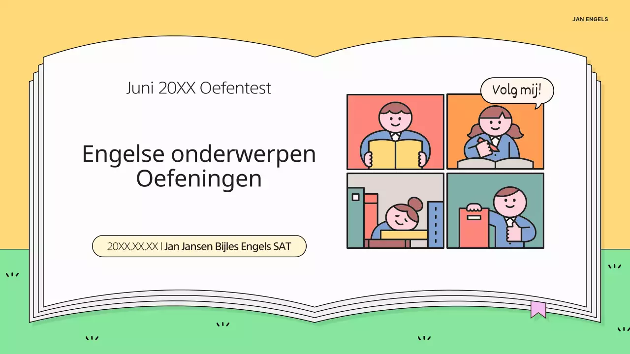 Schattige Engelse probleemoplossende hulpmiddelen van Yellow and Lotus