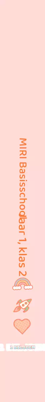 Roze en witte groepsaankondigingen voor schoolreisjes