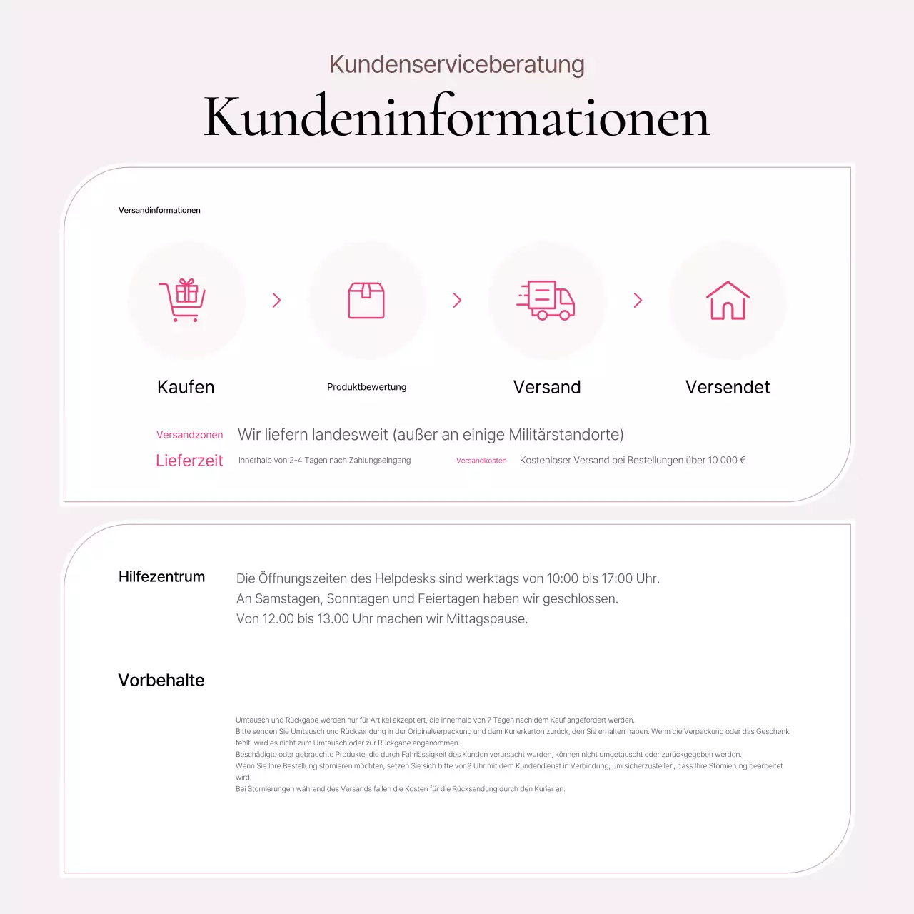 Förderung des trendigen Modetrends Rosa