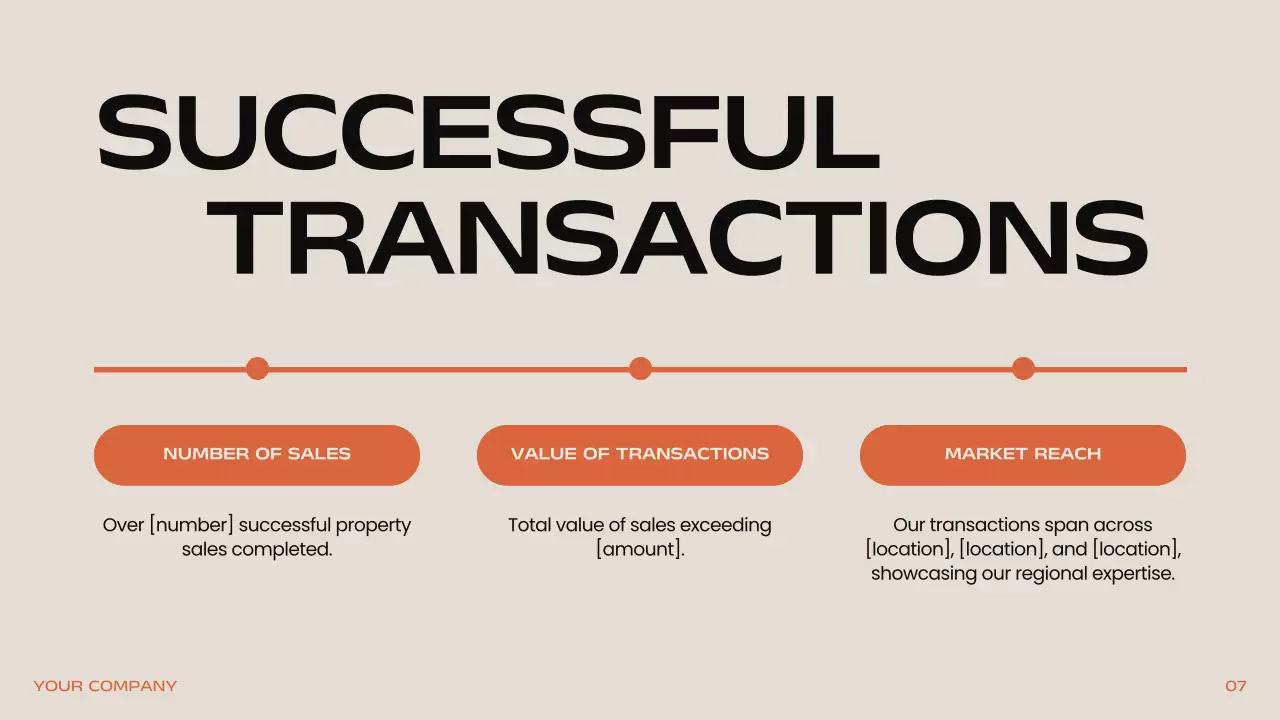 Black Professional Real Estate Presentation