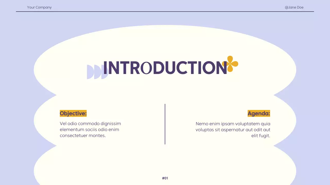 Purple Professional Creative Guide Presentation