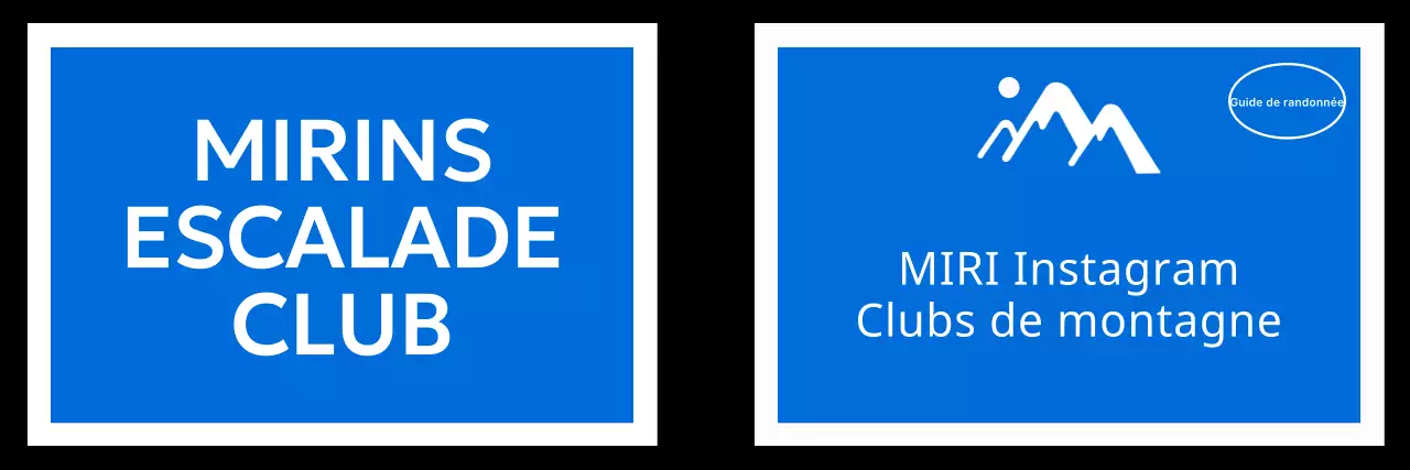Conception d'un club de montagne utilisant des couleurs vives