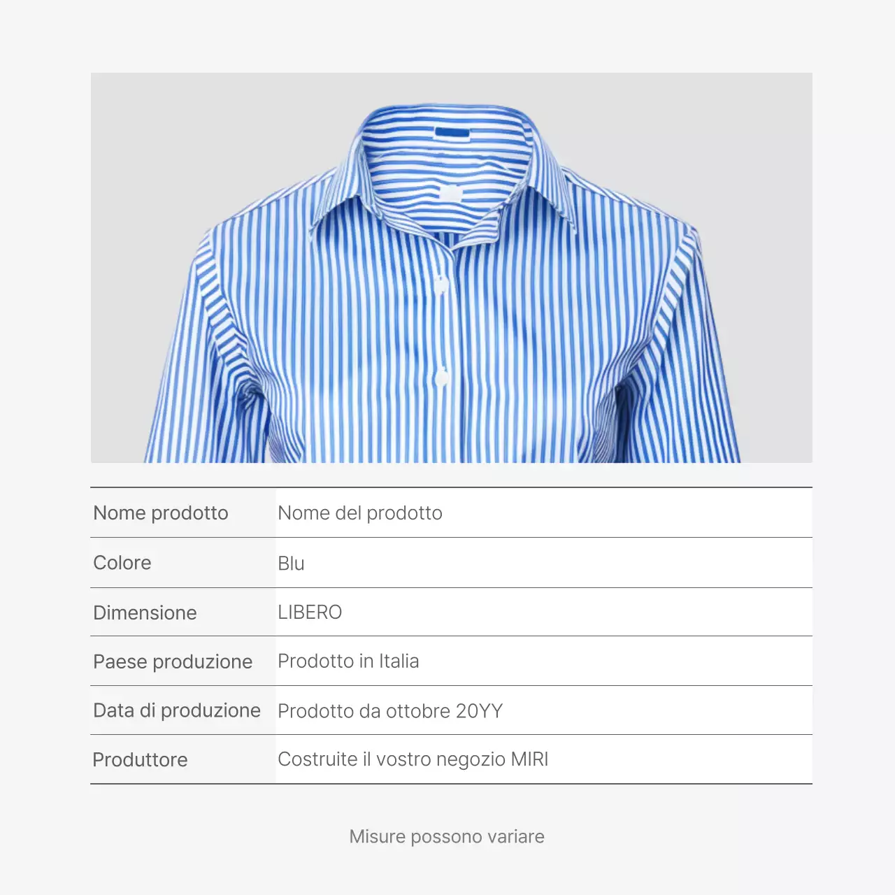 Un centro commerciale di moda decorato con uno stile semplice di emoji bianche e grigie, con le istruzioni e le precauzioni necessarie.