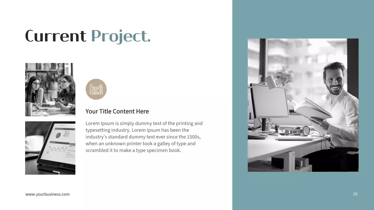 티엘 미니멀 비즈니스 프레젠테이션