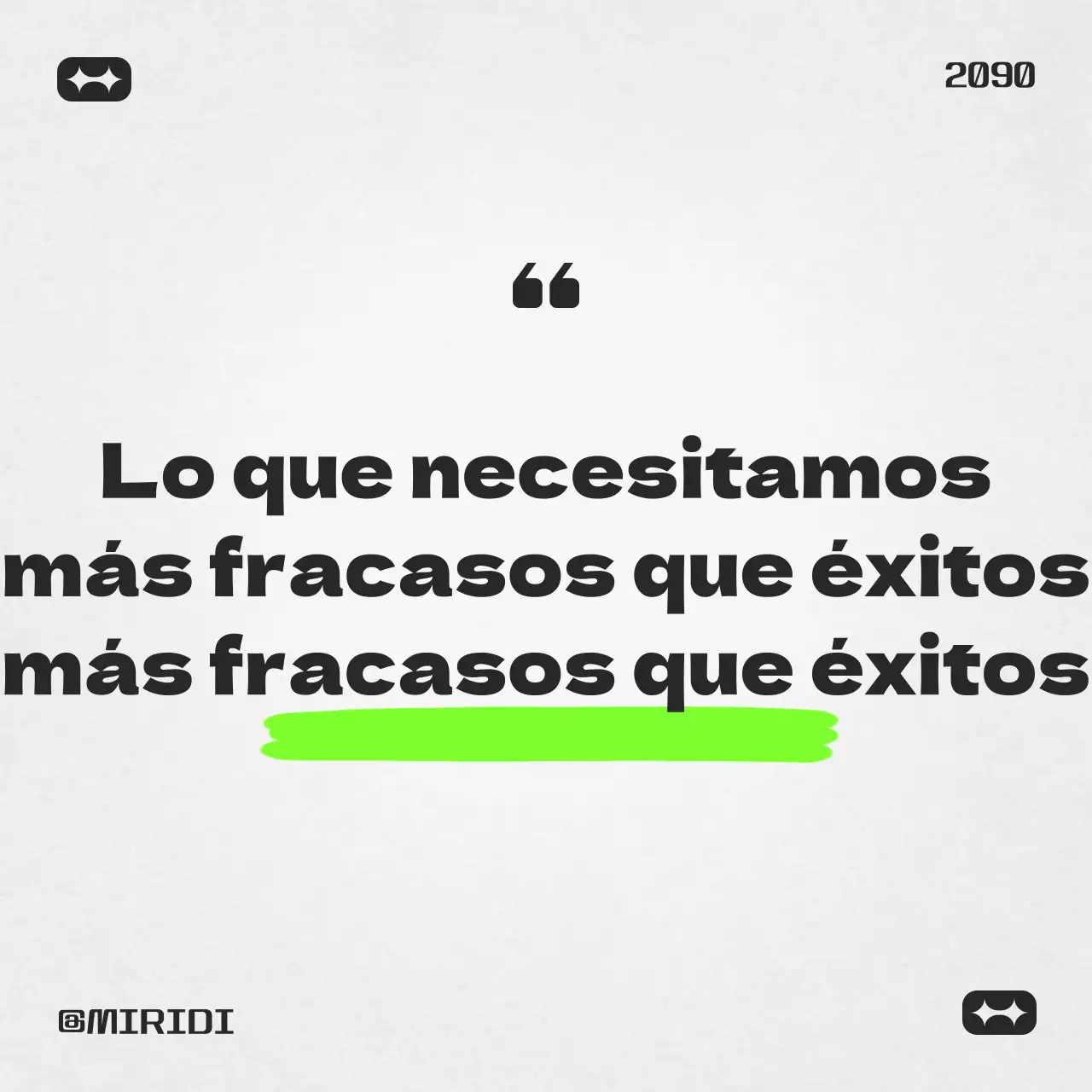 Simple Success Cheers en menta y negro post